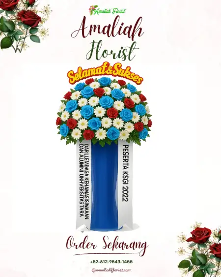 Standing Flowers Tokopedia Tower
